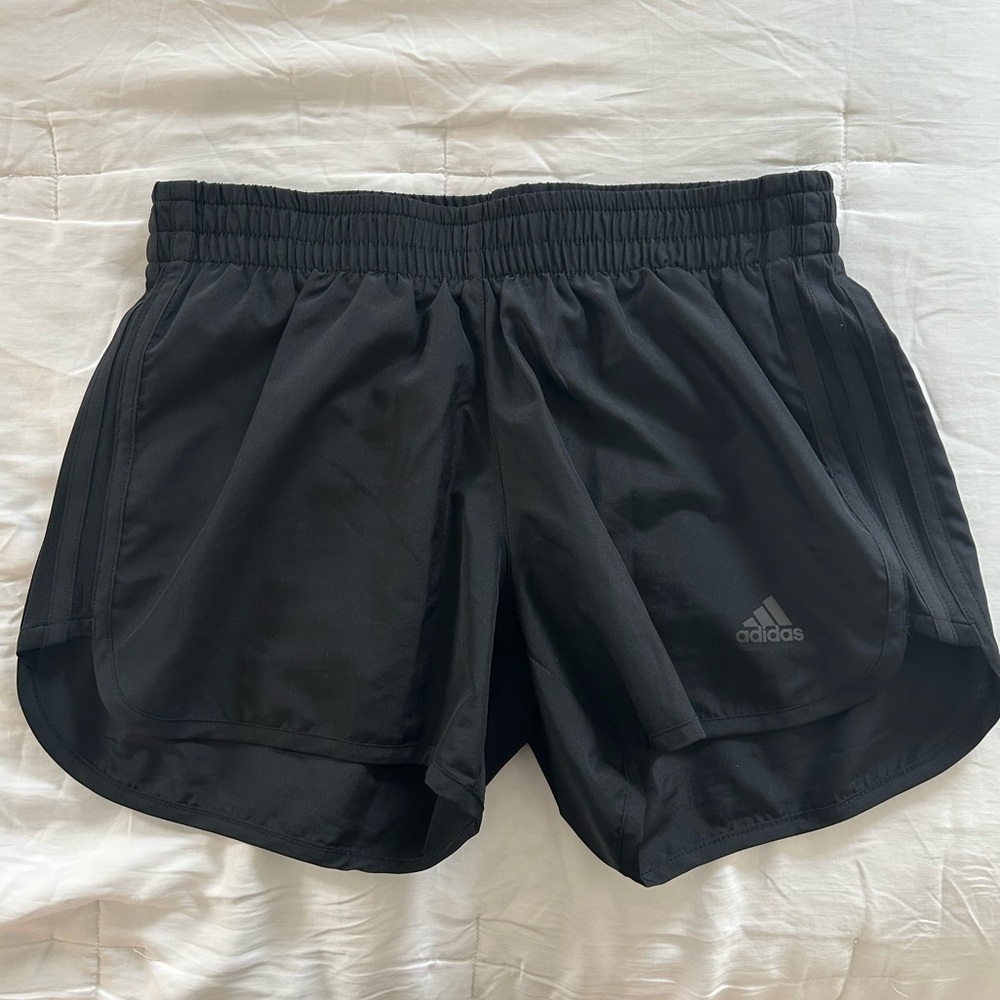 Adidas Women's Black Running Shorts 4”